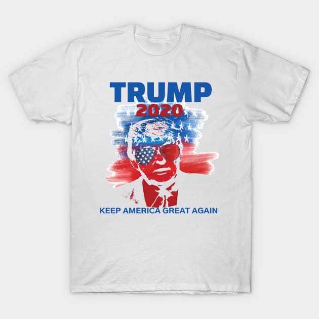 Trump Keep America Great Again short Sleeve T-Shirt 2020 Election Republican POTUS Tee T-Shirt T-Shirt by Meryarts